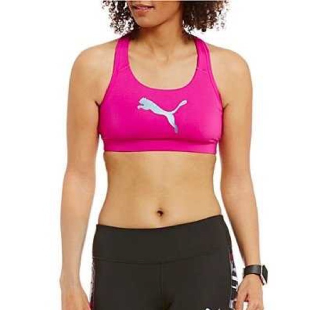 Puma Pink Active Seamless Sports Bra